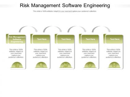 Risk management software engineering ppt powerpoint presentation infographic template format cpb
