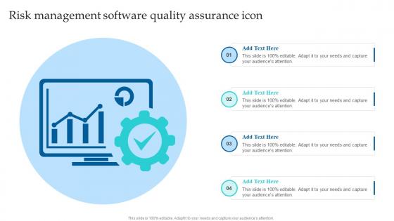 Risk Management Software Quality Assurance Icon