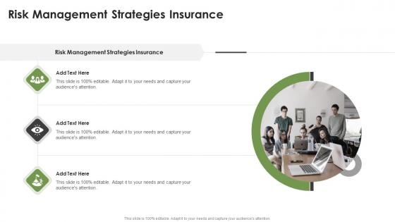 Risk Management Strategies Insurance In Powerpoint And Google Slides Cpb