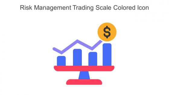 Risk Management Trading Scale Colored Icon In Powerpoint Pptx Png And Editable Eps Format