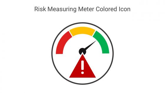 Risk Measuring Meter Colored Icon In Powerpoint Pptx Png And Editable Eps Format