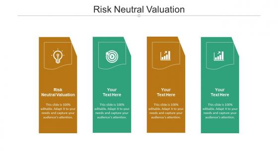 Risk neutral valuation ppt powerpoint presentation layouts brochure cpb
