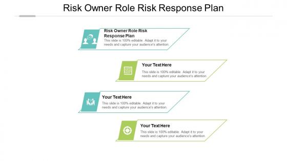 Risk owner role risk response plan ppt powerpoint presentation infographic tips cpb