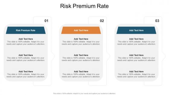 Risk Premium Rate In Powerpoint And Google Slides Cpb