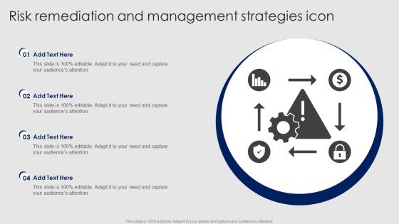 Risk Remediation And Management Strategies Icon