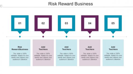 Risk Reward Business Ppt Powerpoint Presentation File Example Cpb