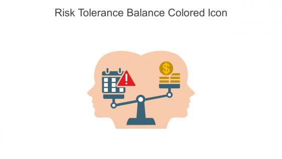 Risk Tolerance Balance Colored Icon In Powerpoint Pptx Png And Editable Eps Format