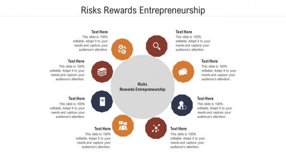 Risks rewards entrepreneurship ppt powerpoint presentation inspiration infographics cpb