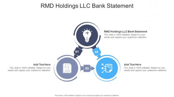 RMD Holdings LLC Bank Statement In Powerpoint And Google Slides Cpb