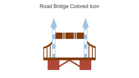 Road Bridge Colored Icon In Powerpoint Pptx Png And Editable Eps Format