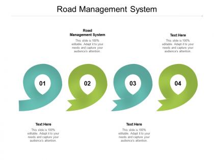 Road management system ppt powerpoint presentation portfolio introduction cpb
