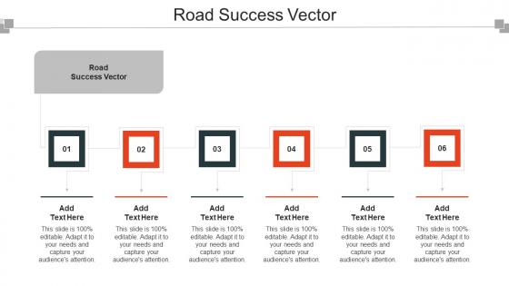 Road Success Vector Ppt Powerpoint Presentation Infographic Template Portrait Cpb