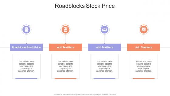 Roadblocks Stock Price In Powerpoint And Google Slides Cpb