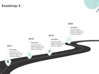 Roadmap 2017 to 2020 f882 ppt powerpoint presentation gallery gridlines