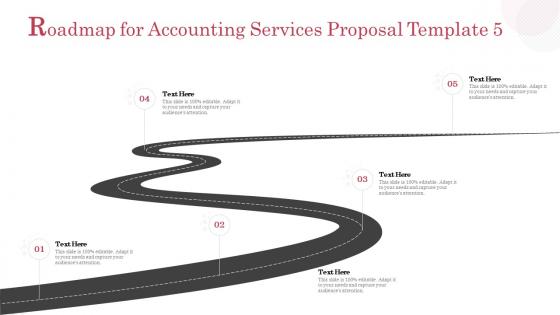 Roadmap accounting services proposal template