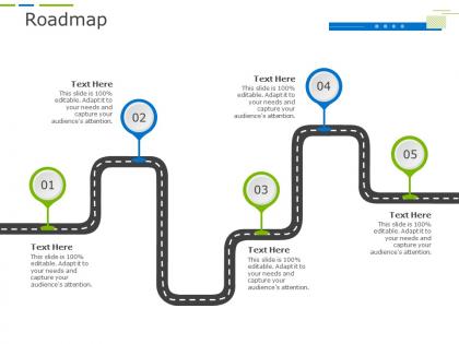 Roadmap business project planning ppt microsoft