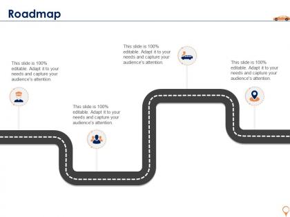 Roadmap cab aggregator investor funding elevator ppt introduction