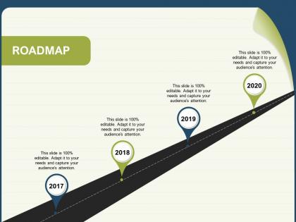 Roadmap capture 2017 to 2020 n179 powerpoint presentation format ideas