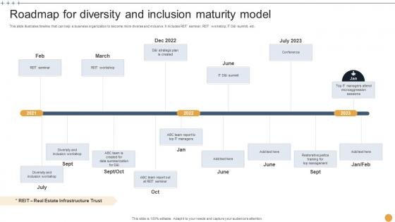 Roadmap For Diversity And Inclusion Maturity Model