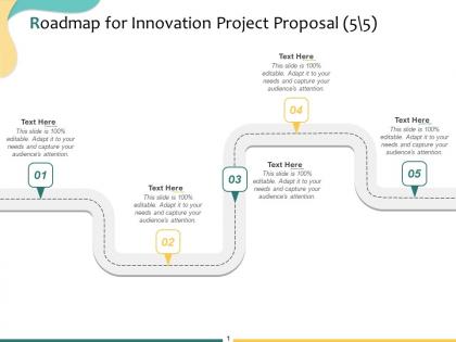 Roadmap for innovation project proposal a1092 ppt powerpoint presentation professional pictures