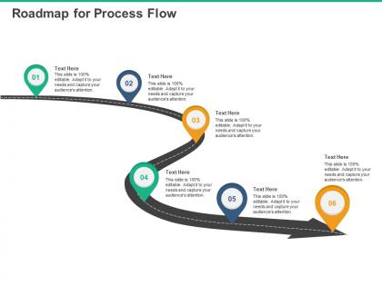 Roadmap for process flow n40 ppt powerpoint presentation smartart