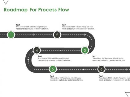 Roadmap for process flow process a373 ppt powerpoint presentation portfolio styles