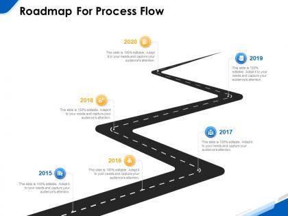 Roadmap for process flow r205 ppt powerpoint presentation icon designs