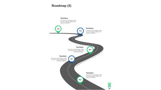 Roadmap Interior Design Consultation Proposal One Pager Sample Example Document
