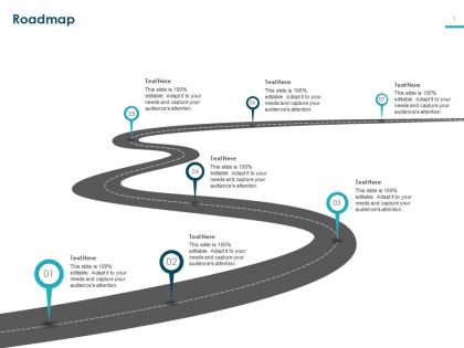 Roadmap pitch deck raise funding bridge financing ppt ideas format ideas