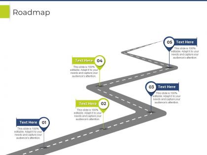 Roadmap pitchbook for general advisory deal ppt formats