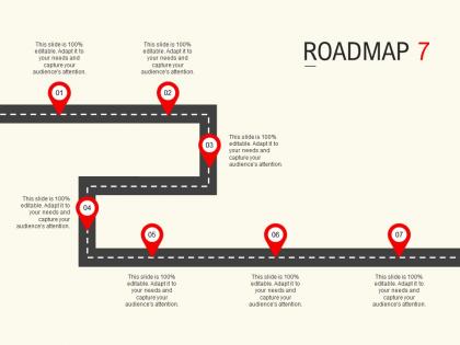 Roadmap process seven l535 ppt powerpoint presentation summary infographic