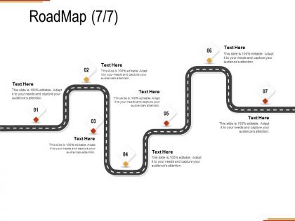 Roadmap seven stage c1292 ppt powerpoint presentation styles layout ideas