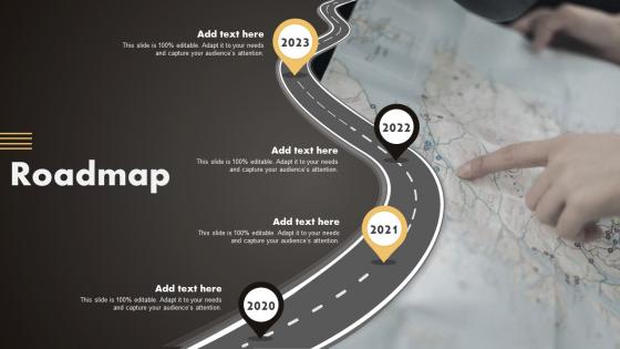 Roadmap SMS Marketing Techniques To Build Ppt Slides Format MKT SS V