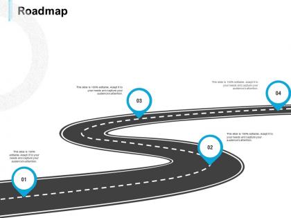 Roadmap stage four l565 ppt powerpoint presentation portfolio graphics