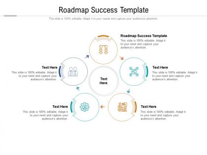 Roadmap success template ppt powerpoint presentation show microsoft cpb