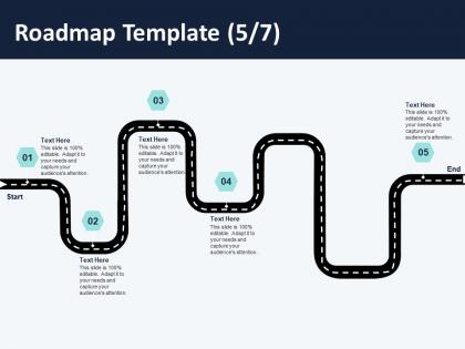 Roadmap template l1411 ppt powerpoint presentation professional design
