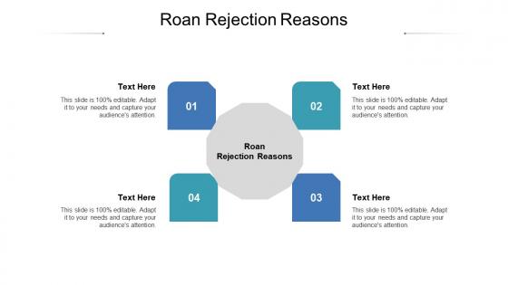 Roan rejection reasons ppt powerpoint presentation slides shapes cpb