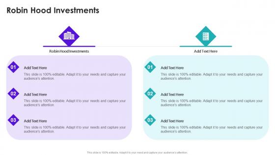 Robin Hood Investments In Powerpoint And Google Slides Cpb