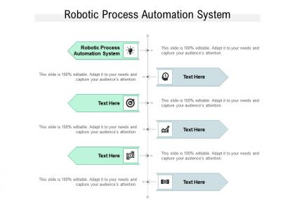 Robotic process automation system ppt powerpoint presentation professional design inspiration cpb