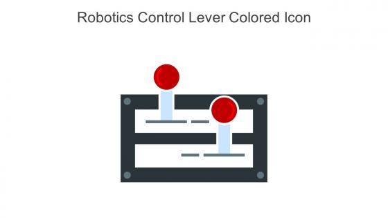 Robotics Control Lever Colored Icon In Powerpoint Pptx Png And Editable Eps Format