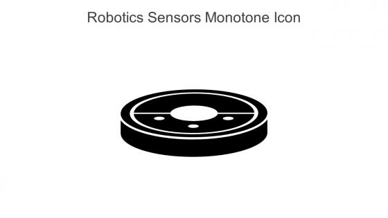 Robotics Sensors Monotone Icon In Powerpoint Pptx Png And Editable Eps Format