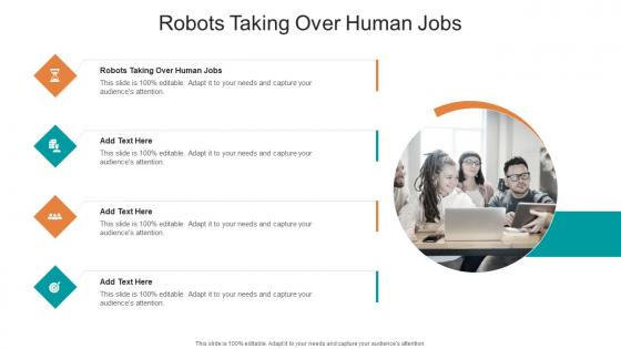 Robots Taking Over Human Jobs In Powerpoint And Google Slides Cpb