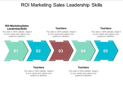 Roi marketing sales leadership skills ppt powerpoint presentation slides graphics design cpb