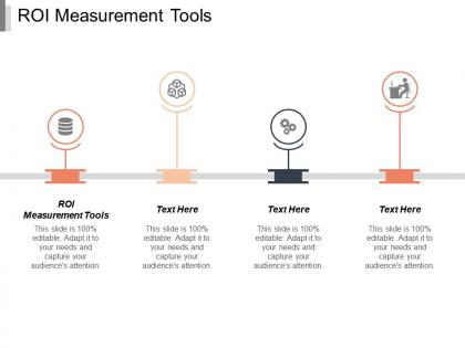 Roi measurement tools ppt powerpoint presentation icon information cpb