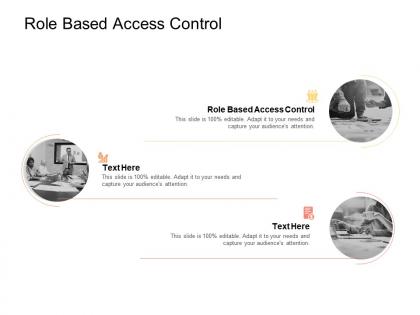 Role based access control ppt powerpoint presentation file design inspiration cpb