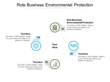 Role business environmental protection ppt powerpoint presentation ideas graphic tips cpb