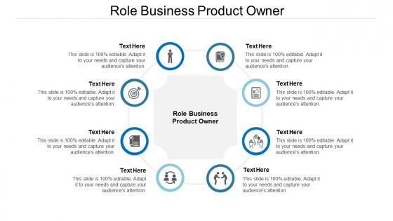 Role business product owner ppt powerpoint presentation gallery example cpb