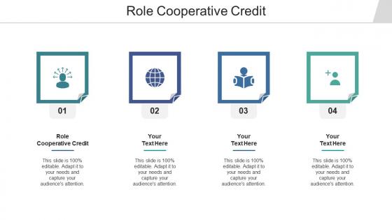 Role cooperative credit ppt powerpoint presentation professional images cpb