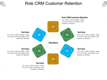 Role crm customer retention ppt powerpoint presentation file slideshow cpb