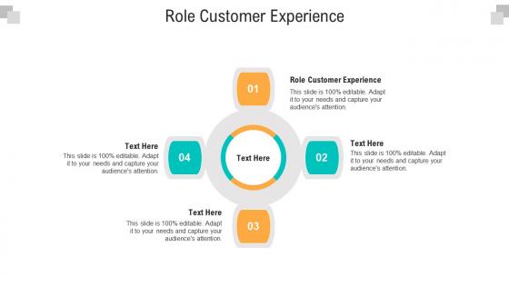 Role customer experience ppt powerpoint presentation styles ideas cpb